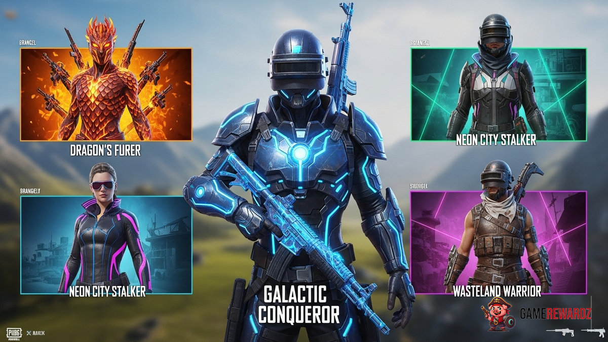 PUBG Mobile Most Popular Skins 2025